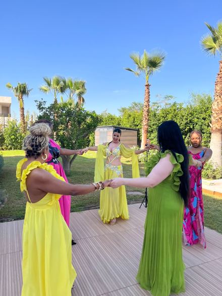 Danse dans le jardin